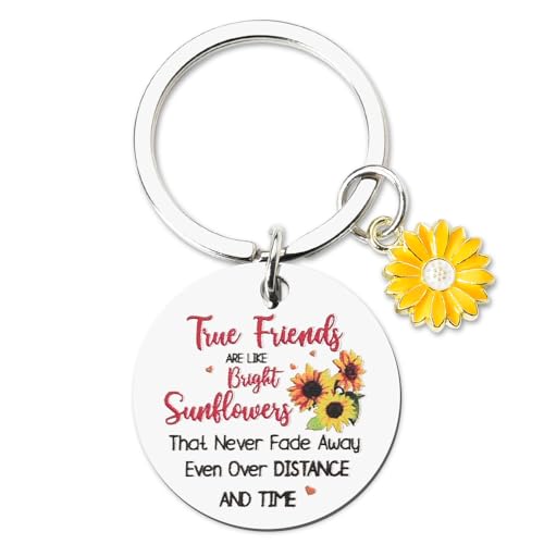 Chaveiro Best Friend para mulheres, melhores amigas, presentes de Natal, aniversário para melhor amiga, presente de relacionamento de longa distância para amigas, presente de despedida, presente para