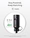 NEBULA Capsule Power Bank Tripod, Up to 2H Built-in Battery, Adjustable Height from 215mm to 840mm, 0-90 Degree Adjustable Viewing Angle, 3s Easy Setup, for The Capsule Series (Only Tripod)