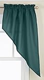 Lorraine Home Fashions Ribcord Swag Pair, 54-Inch x 38-Inch, Evergreen