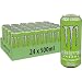 Monster Energy Ultra Paradise – 24 Lattine da 500 ml, Energy Drink Zero Zuccheri e Poche Calorie, Bevanda Energetica dal Gusto Leggero e Rinfrescante di Kiwi e Lime