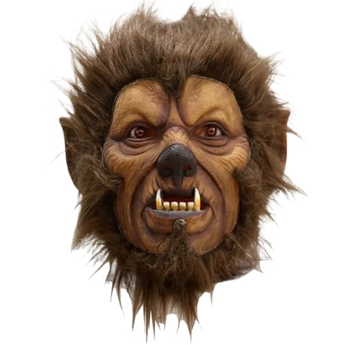 Masque Halloween respirant de loup-garou pour terrifier vos amis en soirée déguisée