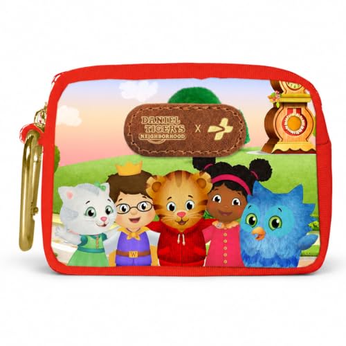 Image of KeepGoing Daniel Tiger's Small Travel First Aid Kit Kids - 60 Pc. Mini First Aid Kit for Purse, Diaper Bag, & Backpack with Latex-Free Bandages - 4 Oz., & 4.5 x 3.5 x 2 in, TSA-Approved
