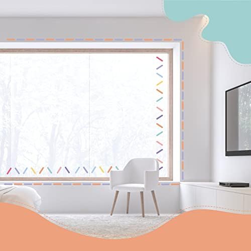 Mini Colorful Strip Wall Sticker, Sprinkles Fabric Wall Decals Bar Stickers Confetti Wall Decal Removable Peel and Stick Decals Kids Room Decor, 300 PCS 7 41IYuR0bbgL. AC