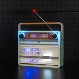 LocoLee LED Light Compatible with Lego 10334 Retro Radio - No Models Only Light, Creative Lighting Set Accessories Compatible with Lego 10334 Retro Radio Set