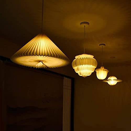 Dispositif d'éclairage suspendu LED chic avec commutation trois couleurs - 4