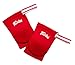 Fairtex Elastic Elbow Pads EBE1 Muay Thai Kick Boxing Protect Soft Fabric (Red)