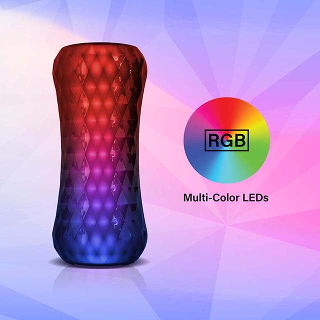 Xtreme Rechargeable Speakers with RGB LED Light Show, True Wireless Stereo, Pairable, USB & Memory Card Reading, Full Audio Controls, 33 ft Bluetooth Range, Multiple Light Show Modes, 6 Hour Playtime 3