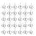 50 PCS Mini Funnel，Clear Plastic Funnels Multi-Purpose Funnels for Perfume Fragrance Essential Oils, Lab Bottles, Sand Art, Spices and Recreational Activities