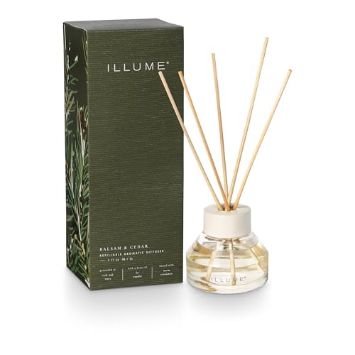 ILLUME Refillable Aromatic Diffuser, Balsam & Cedar