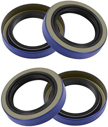 XIKE 4 Pcs 171255TB (10-19) ID 1.719" x OD 2.565" Trailer Hub Wheel Grease Seals, Fits 3,500 lbs Axles/Spindles #84.
