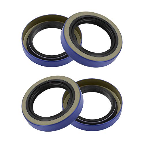 Xike 4 Pcs 171255Tb (10-19) Id 1.719" X Od 2.565" Trailer Hub Wheel Grease Seals, Fits 3,500 Lbs Axles/Spindles #84. #TOP2