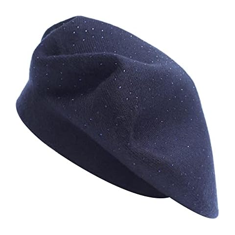 ZLYC Reversible Cashmere Beret for Girls Cover