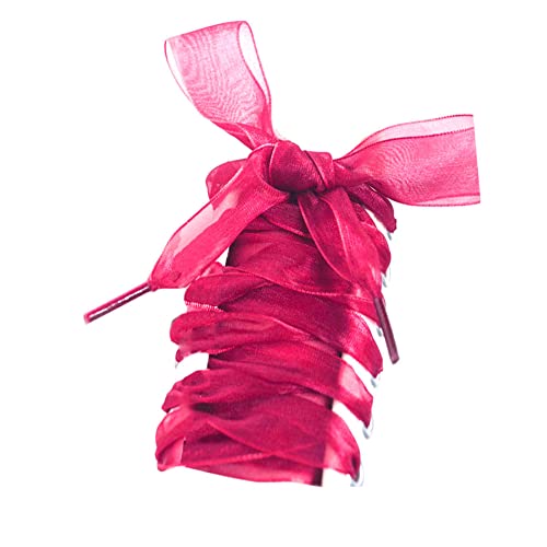 GIVBRO Scarpe Lacci Chiffon Largo Pizzo Piatto