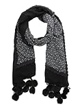 sciarpa con pon pon Occasione: Sciarpa donna con pom pon - taglia Unica