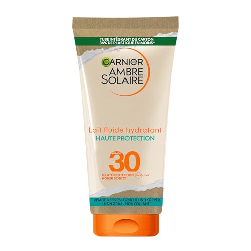 Garnier Ambre Solaire Lait Fluide Hydratant Fluide Hydratant Haute Protection Fps30 175 Ml - vue 2