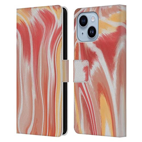 Étui en cuir Suzan Lind Lever du Soleil pour Apple iPhone 14 Plus