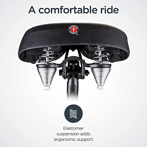 Schwinn Quilted Wide Cruiser Saddle