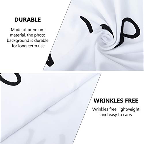 KESYOO BebÃª Mensal Marco MiliÃ¡rio AlgodÃ£o Estrela Nuvem MemÃ³ria Semanal Fotografia Pano de Fundo