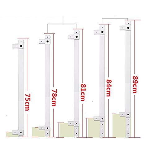 Garde-lit bébé levage vertical 220 cm anti-chute lavable - 8