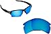 Seek Optics Replacement Sunglass Lenses for Oakley Flak 2.0 XL - Shatterproof Replace a Scratched or Broken Lens in Existing Frames Blue Mirror Polarized