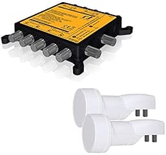 Inverto Unicable II IDLU-UWT110-CUO1O-32P 5/32 Multischalter + 2X Wideband LNBs