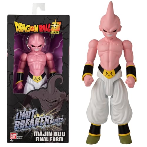 BANDAI - Dragon Ball - Figurine géante Limit Breaker - Majin Buu - Licence Officielle Dragon Ball - Figurine Collection 30cm Majin Buu - Jouet Enfant 4 Ans et...