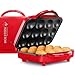 Holstein Housewares Non-Stick 12-Count Electric Cupcake Maker Machine – Bakes 12 Cupcakes, Muffins, Pizza Cups, Cinnamon Buns – Perfect for Gifts, Birthdays, Holidays, or Bake Sales, Red