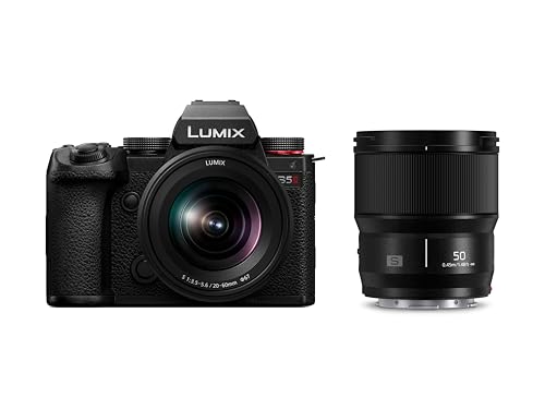 Panasonic LUMIX S5II Mirrorless Camera, 24.2MP Full Frame, Phase Hybrid AF, Active I.S. Technology,...