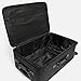 MISAKO Maleta de Tela Mediana de Viaje estri Negro Unisex Imagen de MISAKO Maleta de Tela Mediana de Viaje estri Negro Unisex