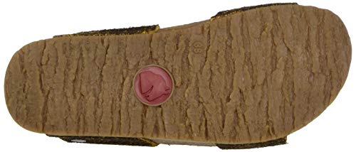 Image of HAFLINGER Andrea Elegant Leather Sandals with Rubber Sole and Cork Latex Footbed Unisex