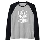 Photo Gallery i love boxing enthusiast dichiarazione maglia con maniche raglan Photo Gallery i love boxing enthusiast dichiarazione maglia con maniche raglan