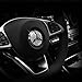 TopDall Steering Wheel Bling Crystal DIY Accessories Silver Sticker for Mercedes Benz