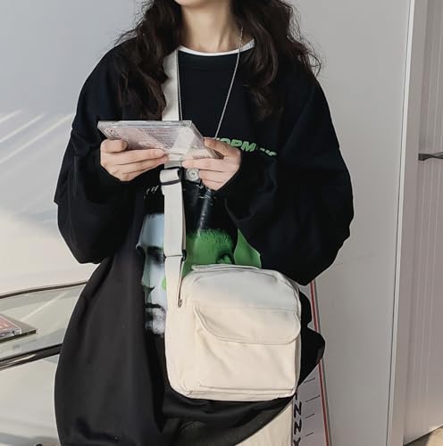 Image of Small Crossbody Bag Cute Purse Mini Canvas Crossbody Purse Phone bag