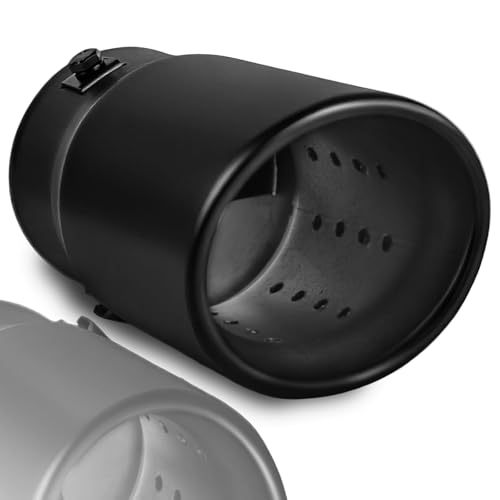 Image of 1.5 inch-2 inch Inlet Exhaust Tip Adjustable, 1.5 inch-2 inch x 3.5 inch x 6 inch for car