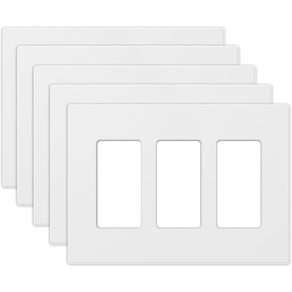 Placas de pared de 4 bandas para solucionar cables sueltos tamaño estándar