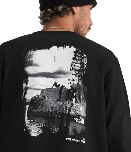 THE NORTH FACE Men's Evolution Nature Exposure Long-sleeve Tee | Cotton Shirt With Classic Logo & Graphic3