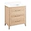 Natural Bamboo / Arctic White
