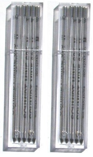 Schmidt Refill for Cross 8518-4 Private Reserve Ballpoint Black Ink (10-Pack) - fits Tech 3, Autocross, Compact, Leather Accessory Pens