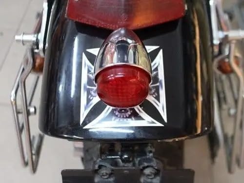 Feu de frein de moto résistant aux vibrations pour remplacer un éclairage CB défectueux