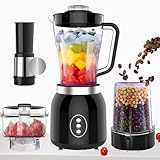 Grinder Blender and Food Processor for Kitchen, 4...