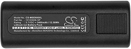 Cameron Sino Battery for MSA E6000 TIC PN:MSA 10120606-SP 3400mAh / 12.58Wh