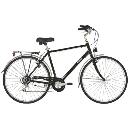 ALPINA Bicicleta Trekking 6 V Hombre Roxy, Negro, 28 Pulgadas, All