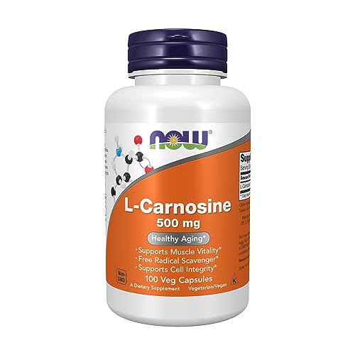 L-Carnosine 500mg 100 VegiCaps (Pack of 2)