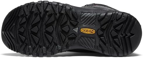 KEEN Women's Greta Tall Classic Waterproof Snow Boot, Black/Black Plaid, 6.5 | Image 3