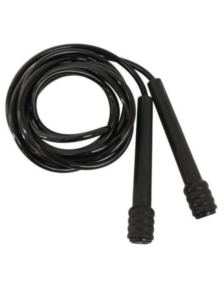 Image of Antina Skipping Rope for Men & Women, Jumping Rope For Weight Loss, Kids, Girls, Children, Adult Best in Sports, Fitness, Exercise, Workout (Black)