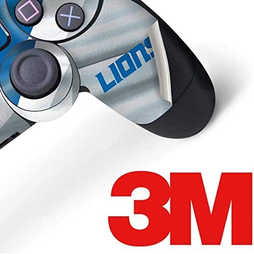 Miniatura 3 de Skinit Calcomanía para juegos compatible con PS4 ProSlim Controller, diseño oficial de los Detroit Lions de la NFL