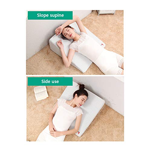 PREDUXYOW Orthopädisches Bett Keilkissen, Matratzenkeil Entspannungs und Relaxkissen, Druckentlastendes Ruhekissen, Rückenkissen oder Beinkissen,Stylea,Nopillows