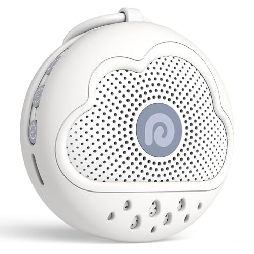 Dreamegg White Noise Machine - D11Max+ Sound Machine with Baby-Safe & BPA-Free Silicone Cover, Durable&Drop-Proof for Active Babies, 21 Soothing Sounds, Travel-Friendly for Stroller Nursery Baby Gift