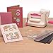 Produktbild Vaessen Creative 2137-035 Mini Stanz und Prägemaschine, weiß/rosa, 12,5 x 21 x 9,5 cm
