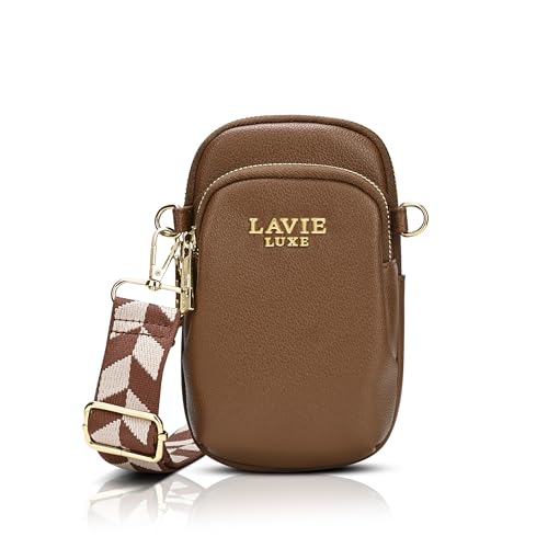 Image of Lavie Luxe Women's Mobile Vertical26 2-Compartment Crossbody Sling Bag | Ladies Purse Handbag | Gift for Women